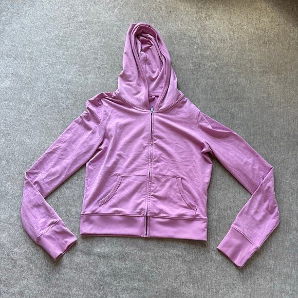 Vuori Jackets & Blazers - Vuori Halo Mini Full Zip in Pink Azalea
